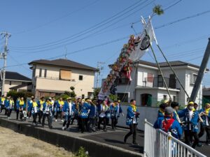 日根神社　まくら祭り